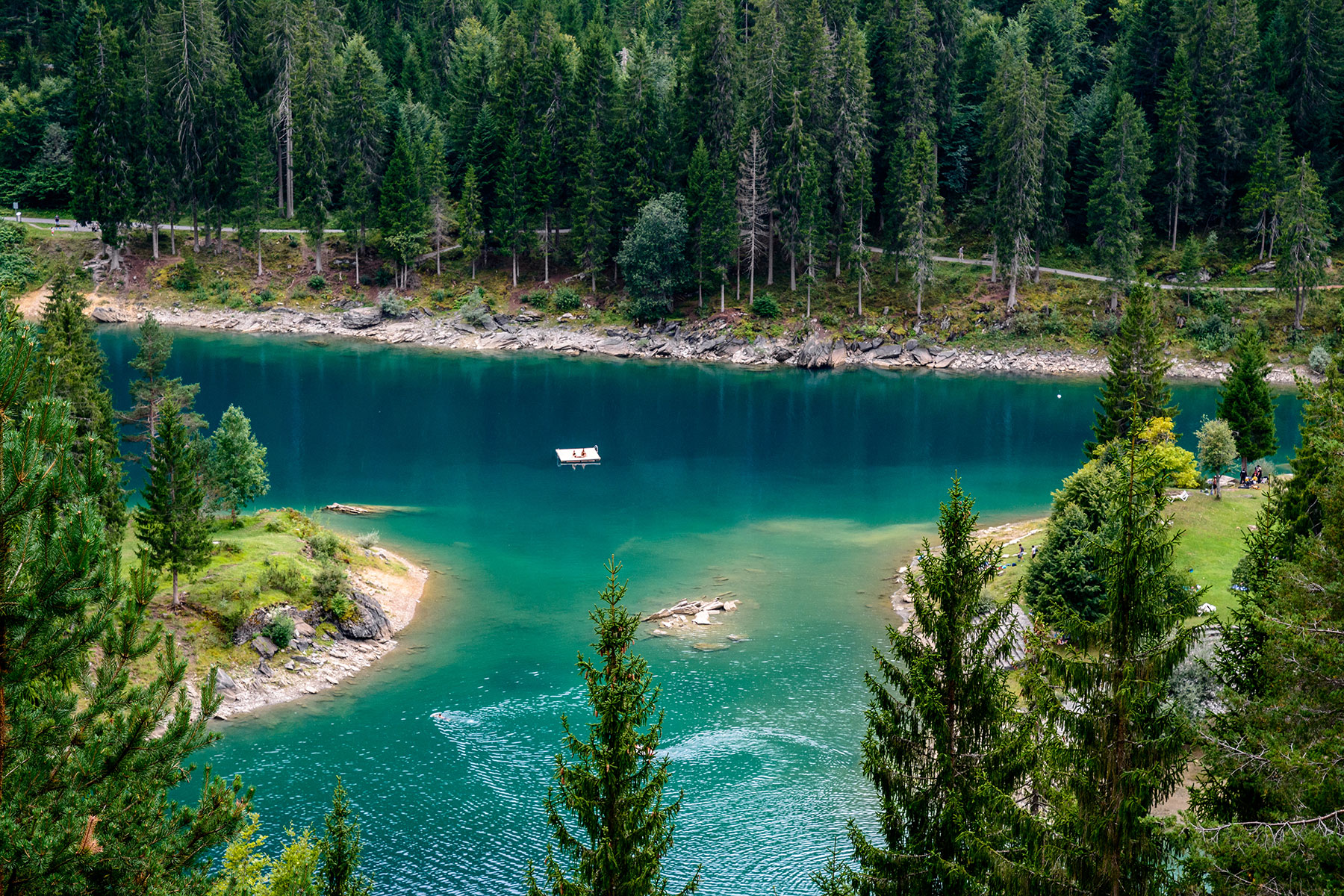Caumasee, Flims